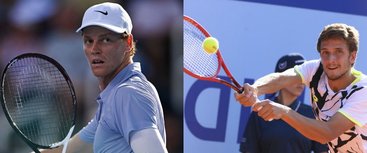 US OPEN 2025, Jannik Sinner vs Vit Kopriva